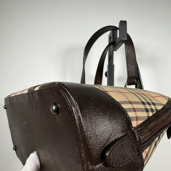 Burberry Vintage Nova Check Satchel - Picture 7 of 16